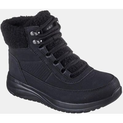 Skechers Bota mujer con collar de pelo. (39) Negro mujer Skechers Bota mujer con collar de pelo. (39) Negro mujer