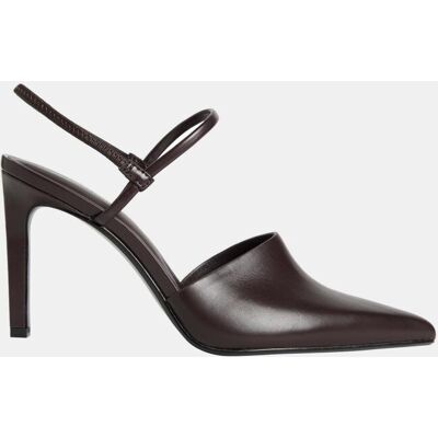 Calvin Zapatos de salón de mujer destalonados. (37) Marrón oscuro mujer Calvin Zapatos de salón de mujer destalonados. (37) Marrón oscuro mujer