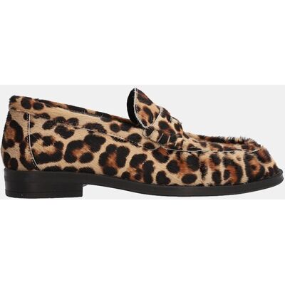 Alpe Mocasín mujer de piel leopardo (animal print) con suela de goma TPR y sin cierre. (39) Multicolor mujer Alpe Mocasín mujer de piel leopardo (animal print) con suela de goma TPR y sin cierre. (39) Multicolor mujer