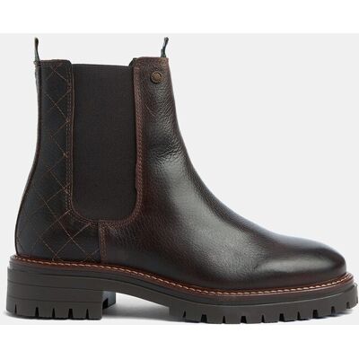 Barbour Botin plano piel chelsea. (41) Marrón oscuro mujer Barbour Botin plano piel chelsea. (41) Marrón oscuro mujer