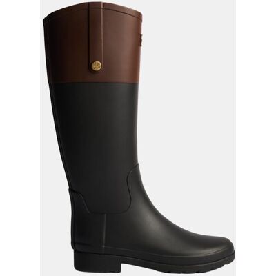 Hunter Botas de montar unisex refined tall onion quilt boot. (38) Negro mujer Hunter Botas de montar unisex refined tall onion quilt boot. (38) Negro mujer