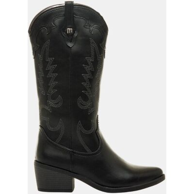 mustang Bota cowboy TANUBIS. (38) Negro mujer mustang Bota cowboy TANUBIS. (38) Negro mujer
