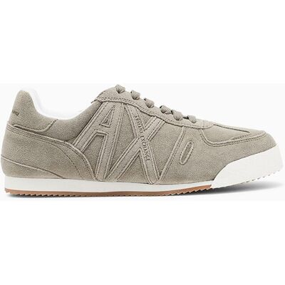 Giorgio Armani Zapatillas de mujer estilo retro en ante. (37) Verde militar mujer Giorgio Armani Zapatillas de mujer estilo retro en ante. (37) Verde militar mujer