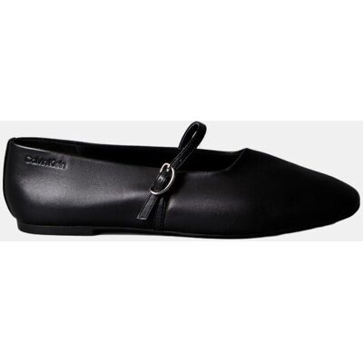 Calvin Bailarina de piel con hebilla. (37) Negro mujer Calvin Bailarina de piel con hebilla. (37) Negro mujer