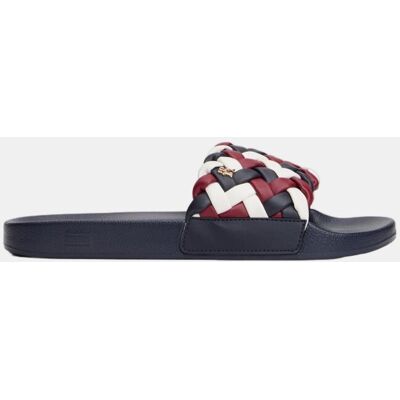 Tommy Hilfiger Sandalias tipo pool slide. (42) Azul mujer Tommy Hilfiger Sandalias tipo pool slide. (42) Azul mujer