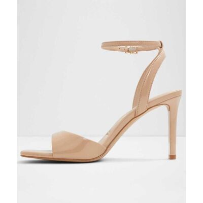 ALDO Sandalias de tacón de mujer con punta cuadrada. (42.5) Beige mujer ALDO Sandalias de tacón de mujer con punta cuadrada. (42.5) Beige mujer
