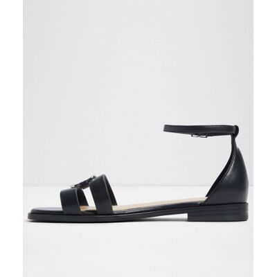 ALDO Sandalias planas de mujer con punta cuadrada. (42.5) Negro mujer ALDO Sandalias planas de mujer con punta cuadrada. (42.5) Negro mujer
