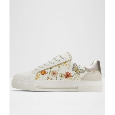 ALDO Zapatillas deportivas de mujer con punta redonda. (42.5) Blanco mujer ALDO Zapatillas deportivas de mujer con punta redonda. (42.5) Blanco mujer