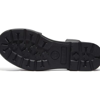 Timberland Sandalias de tiras planas de mujer de piel con hebilla ajustable. (36) Negro mujer Timberland Sandalias de tiras planas de mujer de piel con hebilla ajustable. (36) Negro mujer