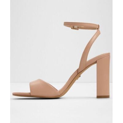 ALDO Sandalias de tacón de mujer con punta cuadrada. (42.5) Beige mujer ALDO Sandalias de tacón de mujer con punta cuadrada. (42.5) Beige mujer