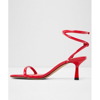 ALDO Sandalias de tacón de mujer con punta cuadrada. (42.5) Rojo mujer ALDO Sandalias de tacón de mujer con punta cuadrada. (42.5) Rojo mujer
