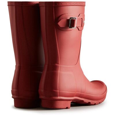 Hunter Botas de agua de mujer original short con detalle de hebilla. (35) Rojo mujer Hunter Botas de agua de mujer original short con detalle de hebilla. (35) Rojo mujer