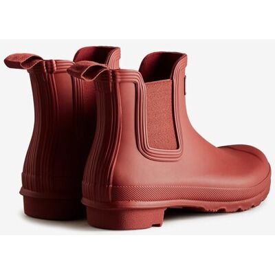 Hunter Botas de agua de mujer chelsea commando lisas con elásticos. (37) Rojo mujer Hunter Botas de agua de mujer chelsea commando lisas con elásticos. (37) Rojo mujer