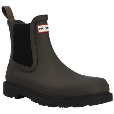 Hunter Botines de agua de mujer commando chelsea con elásticos en los laterales. (40) Marrón chocolate mujer Hunter Botines de agua de mujer commando chelsea con elásticos en los laterales. (40) Marrón chocolate mujer