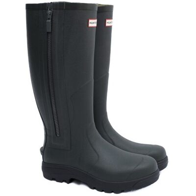 Hunter Botas unisex Balmoral MKII Full Zip con cremallera. (44) Verde oscuro mujer Hunter Botas unisex Balmoral MKII Full Zip con cremallera. (44) Verde oscuro mujer
