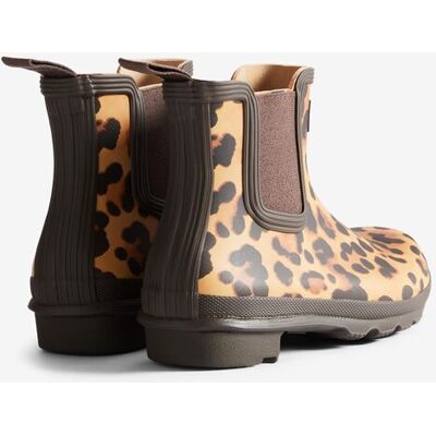 Hunter Botas de agua de mujer original chelsea leopard print con elásticos. (37) Estampado mujer Hunter Botas de agua de mujer original chelsea leopard print con elásticos. (37) Estampado mujer