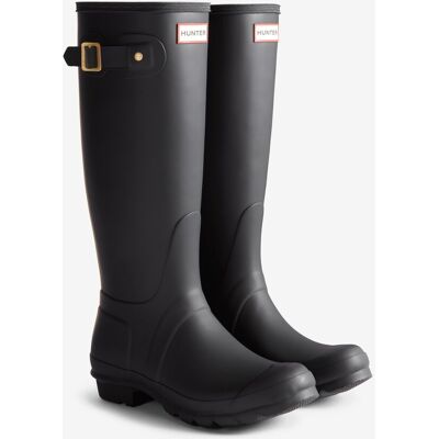 Hunter Botas de agua de mujer original tall leopard print con elásticos. (38) Negro mujer Hunter Botas de agua de mujer original tall leopard print con elásticos. (38) Negro mujer