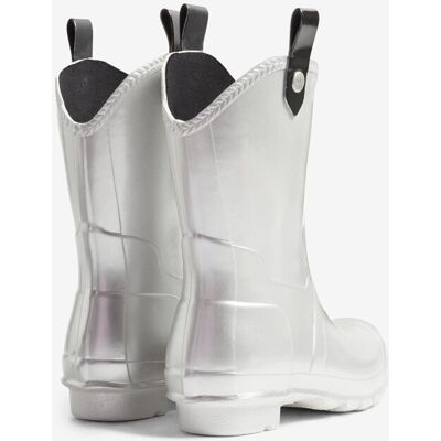 Hunter Botas de agua de mujer original gloss cowboy metall lisas con brillo. (38) Plata mujer Hunter Botas de agua de mujer original gloss cowboy metall lisas con brillo. (38) Plata mujer