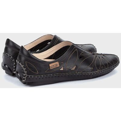 Pikolinos Mocasines de mujer de piel con plantilla extraíble. (36) Negro mujer Pikolinos Mocasines de mujer de piel con plantilla extraíble. (36) Negro mujer