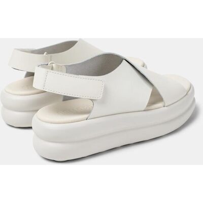 Camper Sandalias de plataforma de mujer Pelotas Flota Up de piel. (41) Blanco mujer Camper Sandalias de plataforma de mujer Pelotas Flota Up de piel. (41) Blanco mujer