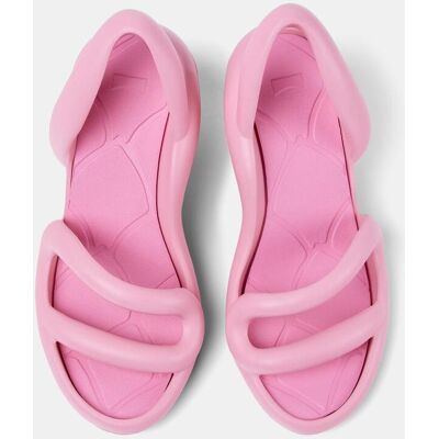 Camper Sandalias de tacón de mujer Kobarah lisas con estética informal. (40) Rosa mujer Camper Sandalias de tacón de mujer Kobarah lisas con estética informal. (40) Rosa mujer