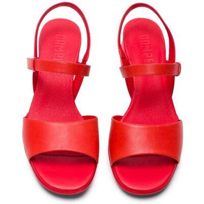 Camper Sandalias de tacón de mujer katie de piel. (40) Rojo mujer Camper Sandalias de tacón de mujer katie de piel. (40) Rojo mujer