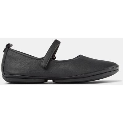 Camper Merceditas planas de mujer right nina de piel con tira ajustable. (38) Negro mujer Camper Merceditas planas de mujer right nina de piel con tira ajustable. (38) Negro mujer