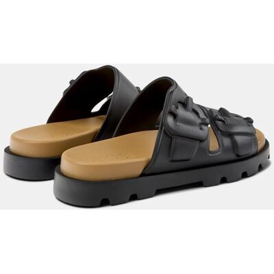 Camper Sandalias planas de mujer Brutus con hebilla. (41) Negro mujer Camper Sandalias planas de mujer Brutus con hebilla. (41) Negro mujer