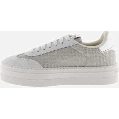 Victoria Zapatillas básicas bajas de mujer de rejilla con plataforma y piezas de serraje al tono. (38) Plata mujer Victoria Zapatillas básicas bajas de mujer de rejilla con plataforma y piezas de serraje al tono. (38) Plata mujer