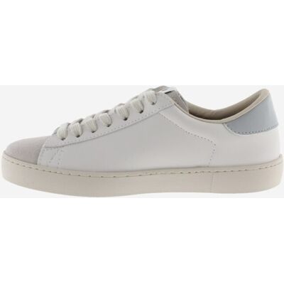 Victoria Zapatillas deportivas unisex de piel con piezas de color y puntera de serraje. (46) Azul mujer Victoria Zapatillas deportivas unisex de piel con piezas de color y puntera de serraje. (46) Azul mujer