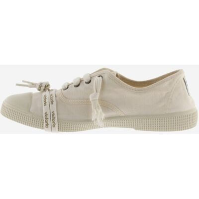 Victoria Zapatillas básicas unisex de lona tintada DREC con doble cordón y refuerzo en la puntera. (37) Crudo mujer Victoria Zapatillas básicas unisex de lona tintada DREC con doble cordón y refuerzo en la puntera. (37) Crudo mujer