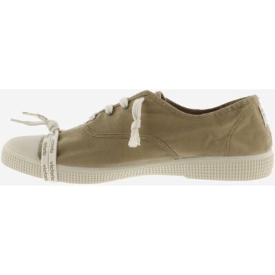 Victoria Zapatillas básicas unisex de lona tintada DREC con doble cordón y refuerzo en la puntera. (39) Verde militar mujer Victoria Zapatillas básicas unisex de lona tintada DREC con doble cordón y refuerzo en la puntera. (39) Verde militar mujer