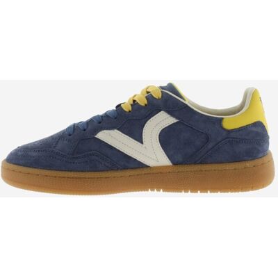 Victoria Deportivas hombre de serraje con piezas en contraste y suela caramelo. (43) Azul marino / Amarillo mujer Victoria Deportivas hombre de serraje con piezas en contraste y suela caramelo. (43) Azul marino / Amarillo mujer