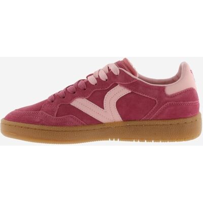 Victoria Deportivas hombre de serraje con piezas en contraste y suela caramelo. (40) Burdeos mujer Victoria Deportivas hombre de serraje con piezas en contraste y suela caramelo. (40) Burdeos mujer