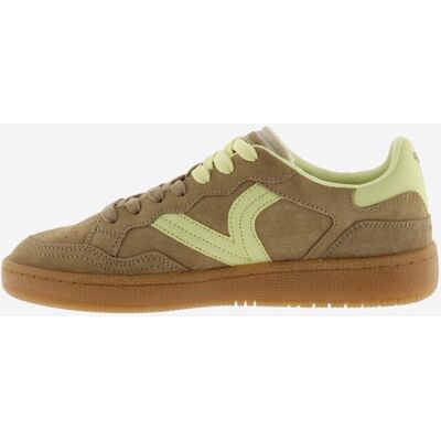 Victoria Deportivas hombre de serraje con piezas en contraste y suela caramelo. (37) Beige mujer Victoria Deportivas hombre de serraje con piezas en contraste y suela caramelo. (37) Beige mujer