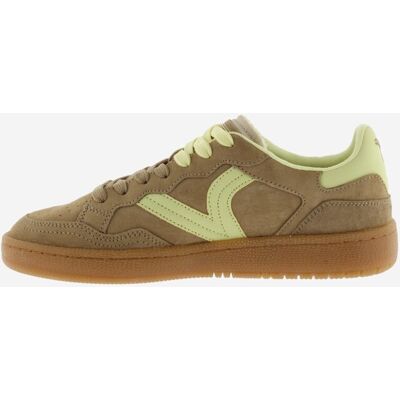 Victoria Deportivas hombre de serraje con piezas en contraste y suela caramelo. (38) Beige mujer Victoria Deportivas hombre de serraje con piezas en contraste y suela caramelo. (38) Beige mujer