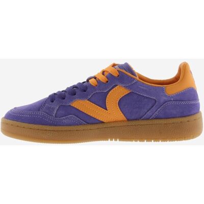 Victoria Deportivas hombre de serraje con piezas en contraste y suela caramelo. (40) Lila mujer Victoria Deportivas hombre de serraje con piezas en contraste y suela caramelo. (40) Lila mujer