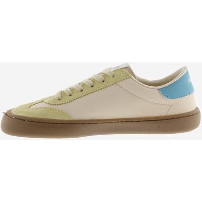 Victoria Zapatillas deportivas de mujer barefoot de nylon con piezas de color y serraje y suela caramelo. (37) Crema mujer Victoria Zapatillas deportivas de mujer barefoot de nylon con piezas de color y serraje y suela caramelo. (37) Crema mujer