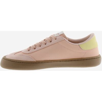 Victoria Zapatillas deportivas de mujer barefoot de nylon con piezas de color y serraje y suela caramelo. (37) Coral mujer Victoria Zapatillas deportivas de mujer barefoot de nylon con piezas de color y serraje y suela caramelo. (37) Coral mujer
