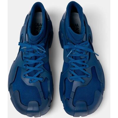 camperlab Zapatillas altas unisex de malla con calcetín. (38) Azul mujer camperlab Zapatillas altas unisex de malla con calcetín. (38) Azul mujer