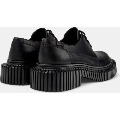 Camper Zapatos de cordones de mujer Pix Berlin de piel lisa. (39) Negro mujer Camper Zapatos de cordones de mujer Pix Berlin de piel lisa. (39) Negro mujer