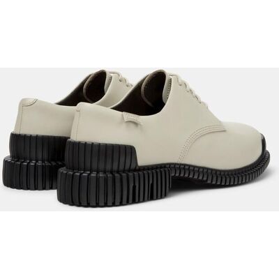 Camper Zapatos de cordones de mujer pix de piel. (36) Beige mujer Camper Zapatos de cordones de mujer pix de piel. (36) Beige mujer