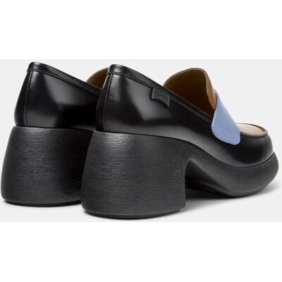 Camper Mocasines de mujer Thelma II Twins con tacón bloque. (39) Negro mujer Camper Mocasines de mujer Thelma II Twins con tacón bloque. (39) Negro mujer