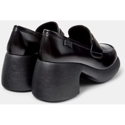 Camper Mocasines de mujer Thelma II con tacón bloque. (36) Negro mujer Camper Mocasines de mujer Thelma II con tacón bloque. (36) Negro mujer