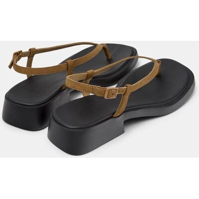 Camper Sandalias de tacón de mujer de piel Dana. (38) Marrón mujer Camper Sandalias de tacón de mujer de piel Dana. (38) Marrón mujer