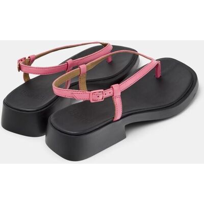 Camper Sandalias de tacón de mujer de piel Dana. (37) Rosa mujer Camper Sandalias de tacón de mujer de piel Dana. (37) Rosa mujer