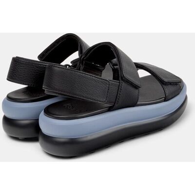 Camper Sandalias de tacón de mujer de piel Pelotas Flota Up. (39) Negro / Azul mujer Camper Sandalias de tacón de mujer de piel Pelotas Flota Up. (39) Negro / Azul mujer