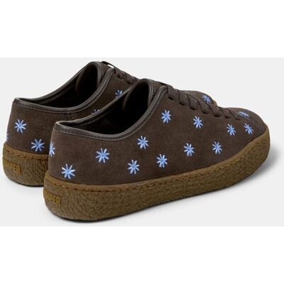 Camper Zapatillas de mujer Peu Terreno de piel. (39) Marrón oscuro mujer Camper Zapatillas de mujer Peu Terreno de piel. (39) Marrón oscuro mujer