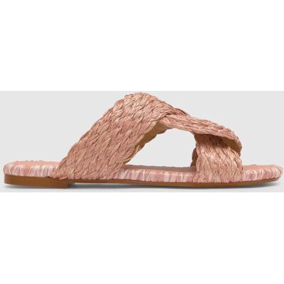 Castañer Sandalias de pala de mujer padme trenzadas con plantilla acolchada. (38) Rosa claro mujer Castañer Sandalias de pala de mujer padme trenzadas con plantilla acolchada. (38) Rosa claro mujer