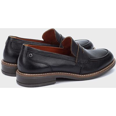 Pikolinos Mocasines de mujer de piel con plantilla extraíble. (38) Negro mujer Pikolinos Mocasines de mujer de piel con plantilla extraíble. (38) Negro mujer